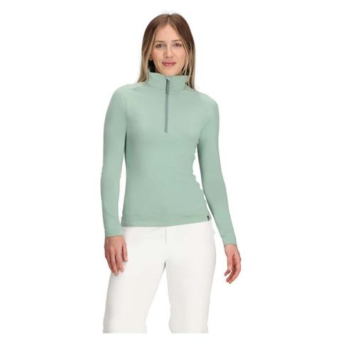 Women&#39;s Oly Baselayer Zip Top