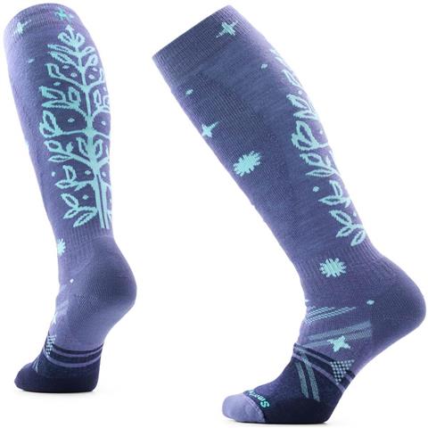 Women's Ski Full Cushion Ice Blossom OTC Socks