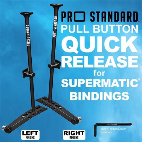 Pull Button Quick Release for Supermatic Bindings