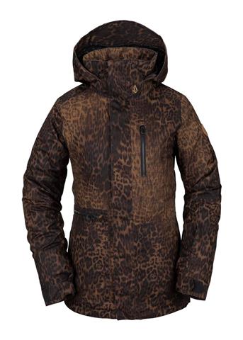 thumbnail image 2 of Volcom Shelter 3D Stretch Snowboard Jacket Wmn - Camo (tiger Print 2 of 11