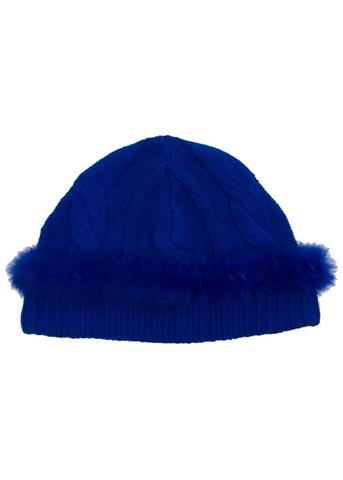 Women's Hat with Fur