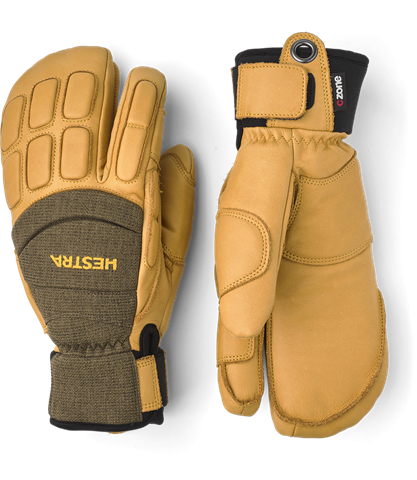 Vertical Cut CZone 3 Finger Glove