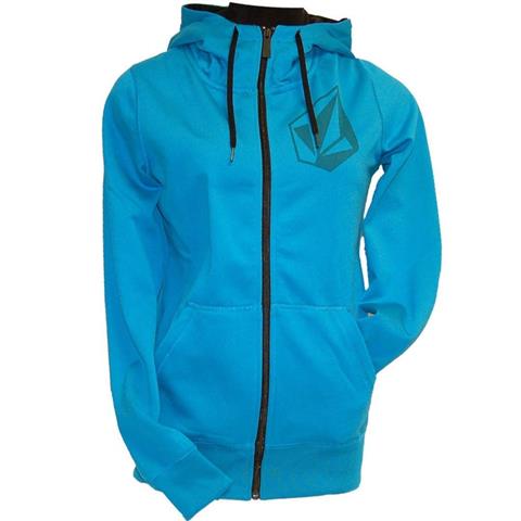 Women's Stade Full Zip Fleece (Peacock)