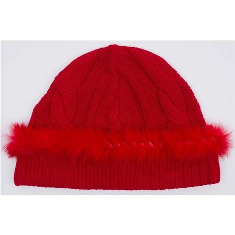 Women's Hat with Fur