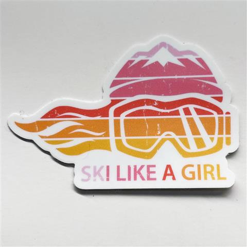 3&quot; Retro Sunset Sticker