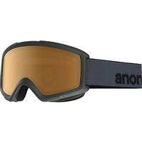 Helix 2.0 Goggle - Stealth Frame with Non-Mirror Amber Lens