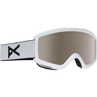 Helix 2.0 Goggle - White Frame with Silver Amber and Amber Lenses
