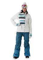 Women's Mannual Nectar Insulated Jacket (White) - Alt. View