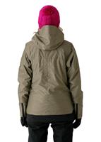 Women's Reserved Avalon Insulated Jacket (Tobacco Twist Yarn) - Back View