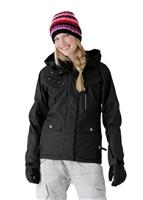 Women's Smarty Mode Jacket (Black Herringbone Plaid)