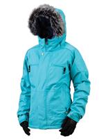 Women's Safari Jacket (Aquamarine) - Studio Shot