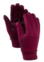 Women's Power Stretch Liner Glove (Sangria)