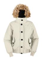 Women's Brenda Bomber (Vintage White)