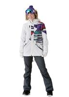 Women's Archers Insulated Jacket (White) - Alt. View