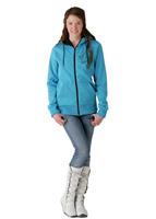 Women's Stade Full Zip Fleece (Peacock) - Alt. View                                                                                                                                             
