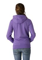 Women's Stade Full Zip Fleece (Purple Heart) - Back View