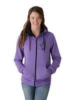 Women's Stade Full Zip Fleece (Purple Heart)