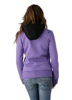 Women's Westwood Hooded Full Zip (Purple Heart) - Back View