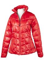 Women's Kassidy Down Sweater (Poppy) - Studio View