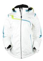 Women's Lara Jacket (White) - Studio View