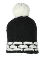 Women's Tirza Knit Hat (Black/White) -                                                                                                                                                       