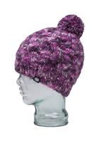 Women's Braid Fleece Beanie (Light Orchid)
