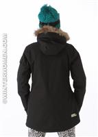 Women's GMP Eleanor Jacket (True Black) - Back View