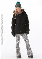 Women's GMP Eleanor Jacket (True Black) - Alt. View