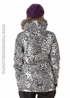 Women's TWC Memphis Jacket (Cheet-Bra Print) - Back View                                                                                                                                             
