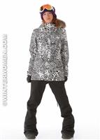 Women's TWC Memphis Jacket (Cheet-Bra Print) - Alt. View                                                                                                                                             