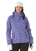 Women's Bugaboo 3-in-1 Jacket (Light Grape Vertical Print)