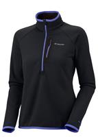 Women's Grid Grit Half Zip (Black)