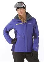 Women's Grid Line Jacket (Light Grape/Neon Light)