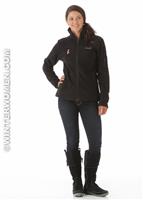 Tested Tough in Pink Fast Trek Full Zip (Black) - Alt. View