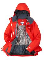 Women's Veloca Vixen II Jacket (Bright Red/Neon Light) - Lining