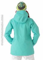 Women's Reflect Jacket (Arcadia Green) - Back View