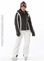 Women's Adele Jacket (Black) - Alt. View