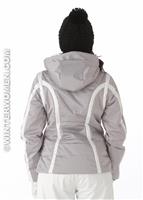Women's Adele Jacket (Platinum) - Back View