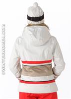 Women's Camille Jacket (Powder) - Back View