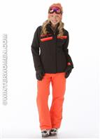 Women's Capri Jacket (Black) - Alt. View
