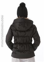 W12 Women's Leighton Jacket (Black) - Back View