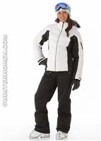 Women's Circuit Down Jacket (White) - Alt. View