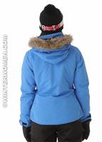 Women's Tuscany Jacket (Blue Hawaii) - Back View