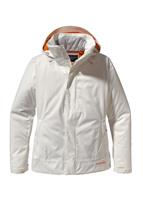 Women's Insulated Snowbelle Jacket (Birch White) - Studio Shot