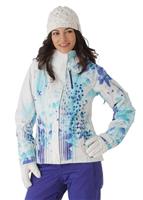 Women's Brilliant Jacket (White/Dark Violet/Bay Blue)
