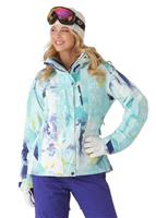 Women's Exposure Jacket (Bright Yellow/Dark Violet/Bay Blue)