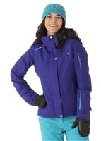 Women's Supernova II Jacket (Dark Violet/White/Bay Blue)