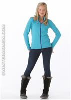 Women's XA Midlayer (Bay Blue) - Alt. View