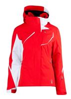 Women's Prevail Jacket (Volcano/White) - Studio Shot