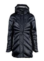 Women's Raven Down Jacket (Black) - Studio Shot